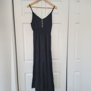 Elegant Black Maxi Dress